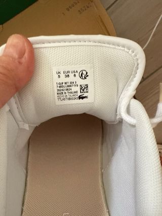 Zapatillas Lacoste Mujer