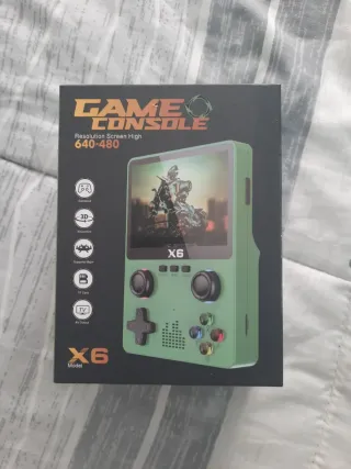 Consola Portátil X6 Verde