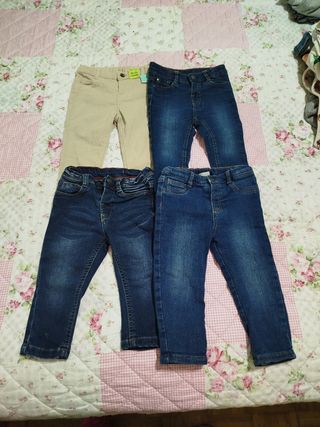 Pantalones niño 18 meses 80 cm