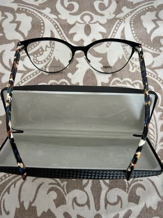 Gafas graduar Fendi negras y multicolor