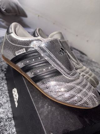 Adidas Taekwondo Plata Negro