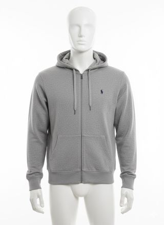Sudadera Polo Ralph Lauren Gris Cremallera