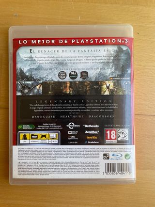 PS3 The Elder Scrolls V: Skyrim Legendary Edition