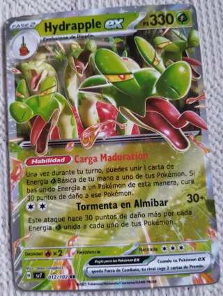 Carta Pokémon EX Hydrapple 330 PS