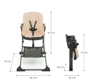 Trona plegable Kinderkraft FOLDEE