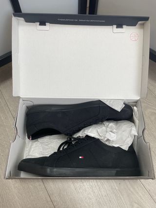 Zapatillas Tommy Hilfiger Hombre Talla 48 Negras