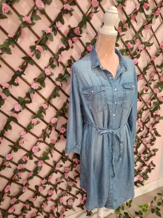 Vestido vaquero premamá