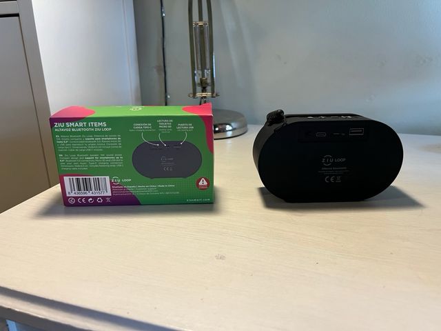 Altavoz Bluetooth Ziu Loop Negro