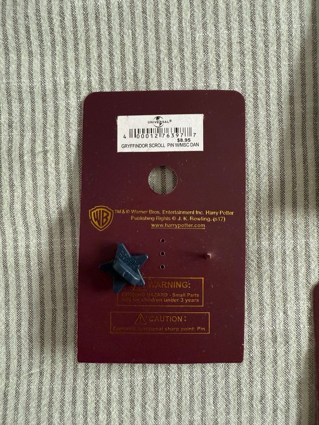 Pack 3 Broches de Gryffindor Harry Potter