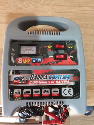 Cargador Batería Coche 6V/12V 8A Kmt Style