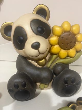 Panda Thun con girasole