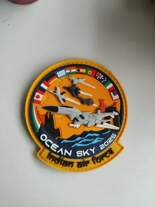 Parche militar Ocean Sky 25 Air Force India