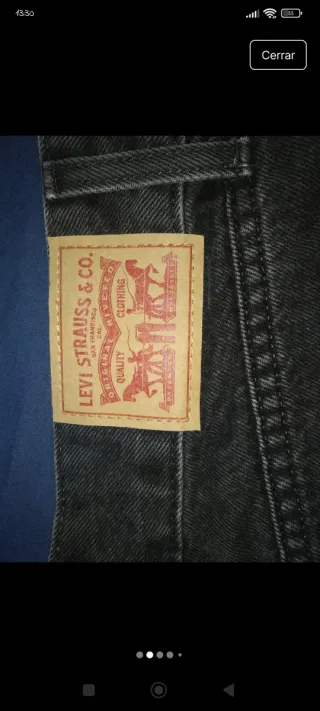 Shorts Levi's Negros
