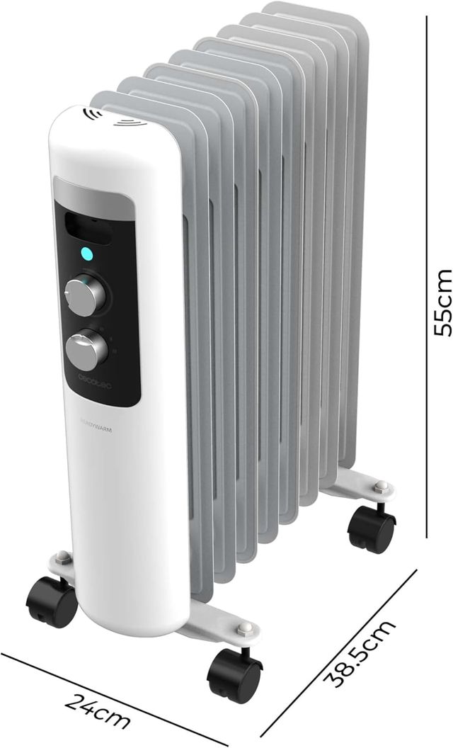 Cecotec Radiador Eléctrico de aceite,readywarm 950