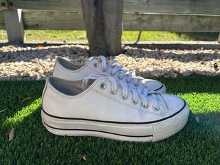 Converse All Star Plataforma Blancas