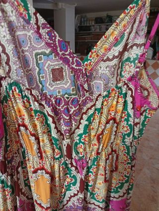 Vestido Verano Estampado Talla XL/XXL