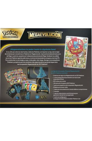 Caja Entrenador Élite Pokémon Megaevolución