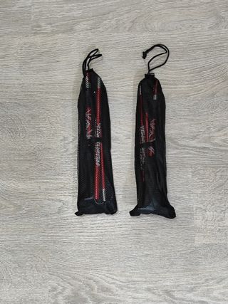 Palos de Trekking Plegables Rojos