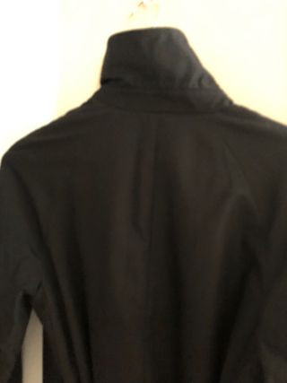 gabardina Adolfo Domínguez Negro Talla S