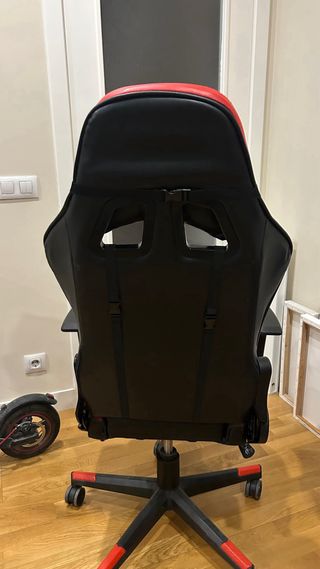 Silla Gamer Negra y Roja