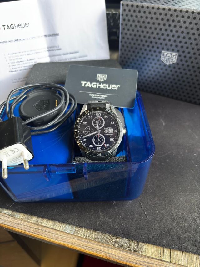 Reloj TAG Heuer Connected/Carrera Plata