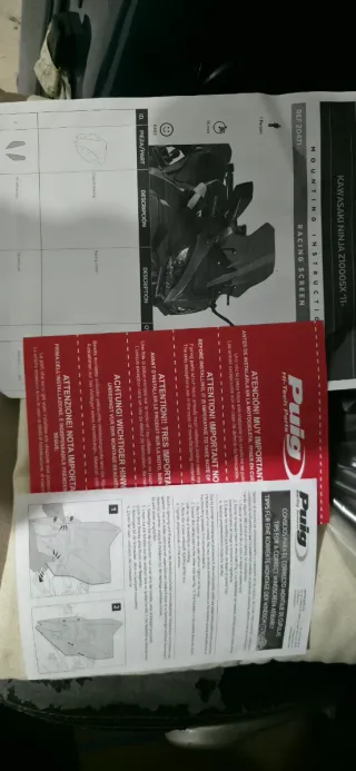 Cúpula Puig Negra Kawa Z1000 Ninja 1000/1100 SX
