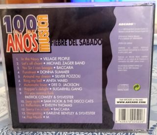 CD  FIEBRE DEL SABADO NOCHE -   IN THE NAVY  Y MAS