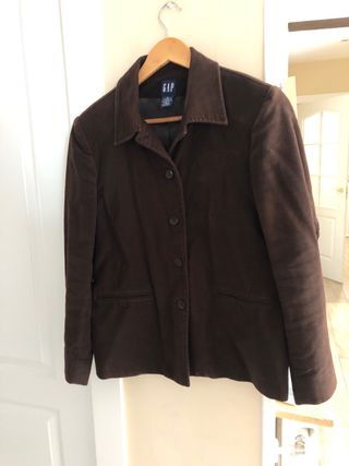 Chaqueta Gap Marrón Terciopelo Talla M