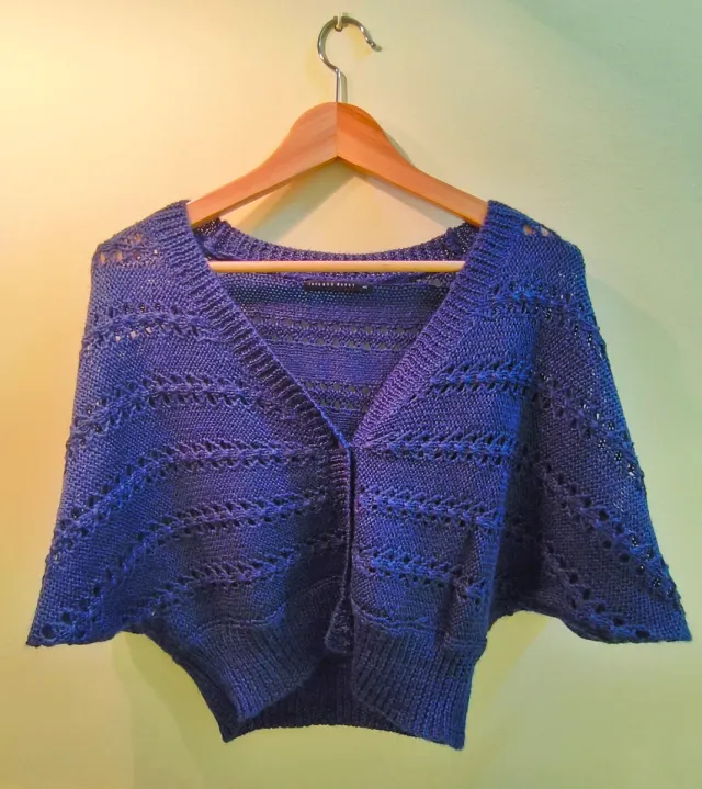 Rebeca Punto Calado Azul Talla M