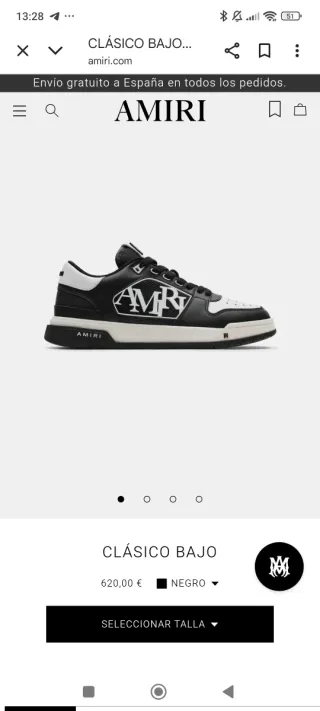 Amiri Classic Low