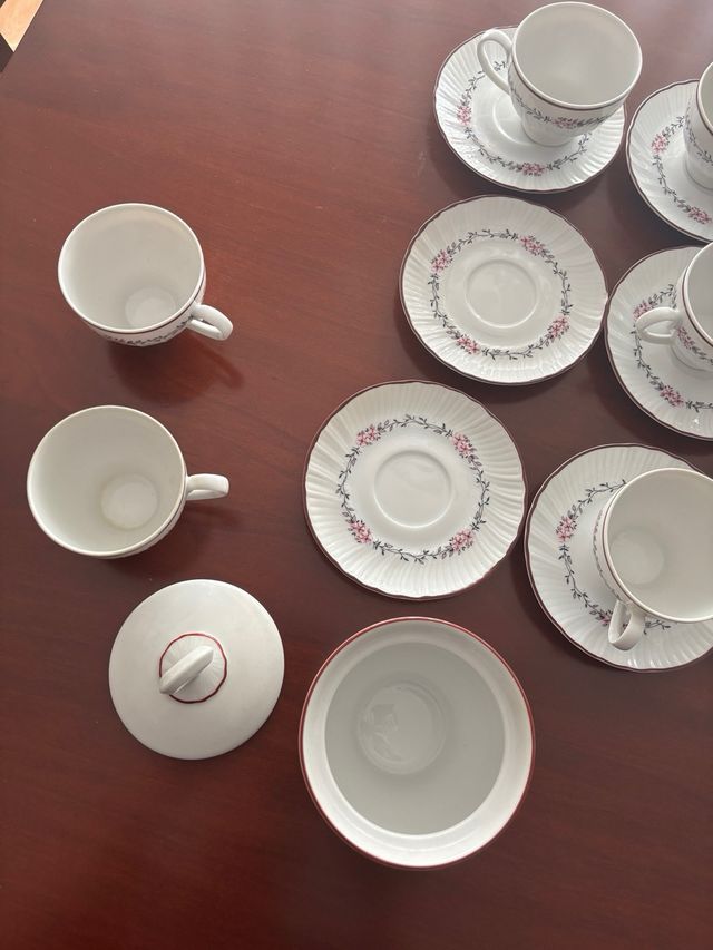 Juego de Café Porcelana Irabia