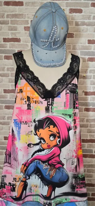 Lencería Betty Boop Multicolor