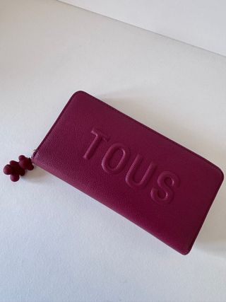 Billetera Monedero Tous Morado