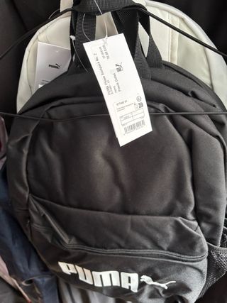 Mochila Puma Blanca y negra