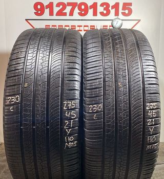 275 45 21 Y PIRELLI RUEDA AL 90% VIDA UTIL