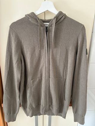Sudadera Adidas Anorak Talla XS Naranja Negra 