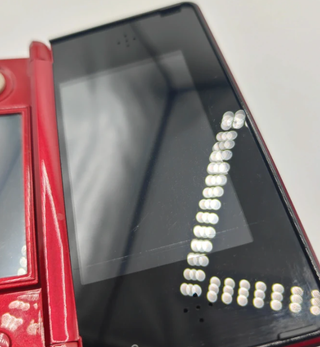 Nintendo 3DS Rosso + Caricatore + Gioco