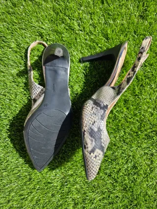 Tacones Catchalot Piel Serpiente Multicolor