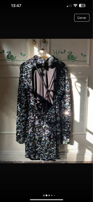 Vestido fiesta lentejuelas