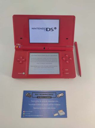 Consola Nintendo DSi Roja