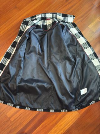 CAPPOTTO GAUDÌ BIANCO E NERO