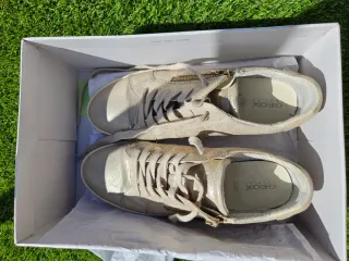 Zapatillas Geox Beige/Oro