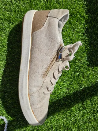 Zapatillas Geox Beige/Oro