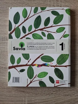 Lecturas: 12 colores. 1 Primaria. Savia