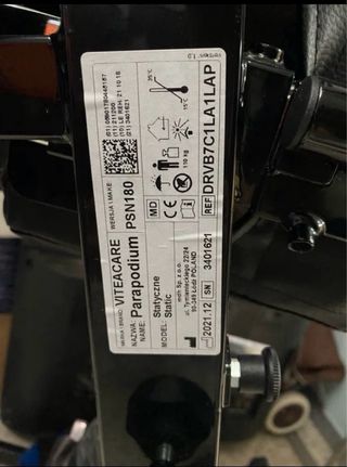 Equipo de rehabilitación maca Parapodium