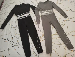 Conjunto deportivo Nike pro gris