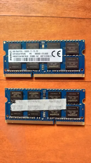 2 Módulos RAM Kingston 16GB (2x8GB) DDR3L