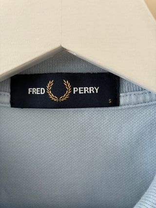 Polo Fred Perry Azul Talla S