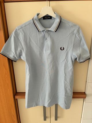 Polo Fred Perry Azul Talla S