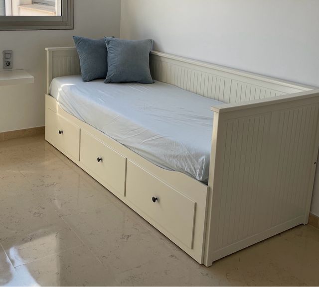 Cama Diván Hemnes Ikea Blanca